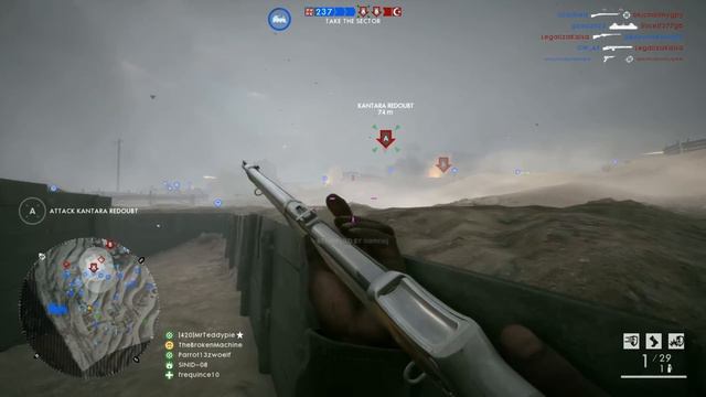 Battlefield 1 Martini Sniper King 😍 смотреть онлайн