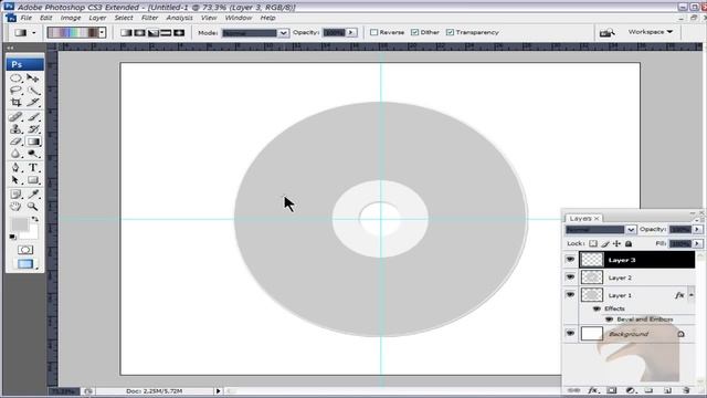 [HD] Photoshop Tutorial - Making a CD смотреть онлайн