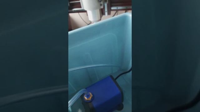 Система охлаждения шпинделя ЧПУ фрезера. смотреть онлайн