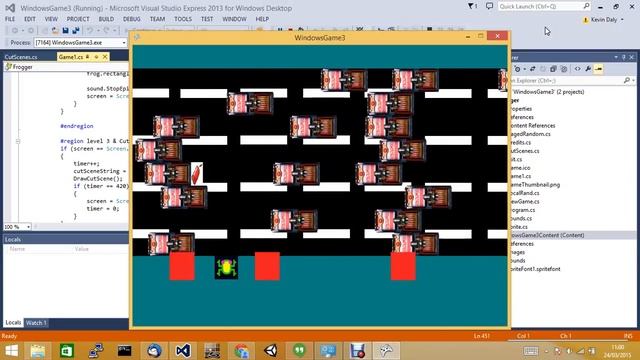 Frogger Project смотреть онлайн