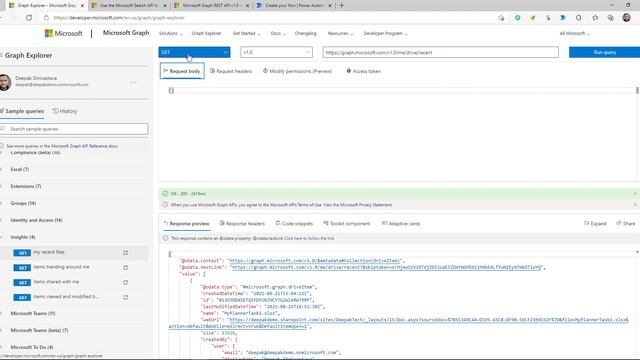 How to use Microsoft Graph API in Power Automate - Beginner Tutorial смотреть онлайн