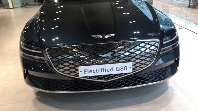 GENESIS G80 ELECTRIFIED КОРЕЙСКИЙ ЭЛЕКТРО БИЗНЕС СЕДАН смотреть онлайн