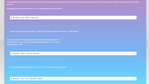 Start up docker container without dockerfile смотреть онлайн