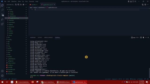 How to Install Bootstrap 5 in Rails 7 using importmaps | Ruby on Rails in Bangla | Muhammad Habib смотреть онлайн