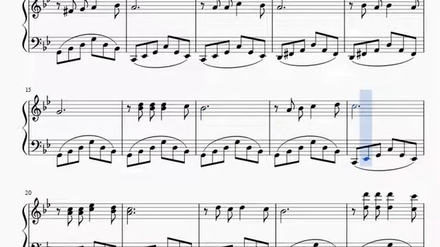 Армянская песня "Ов, сирун, сирун" ноты для пианино смотреть онлайн