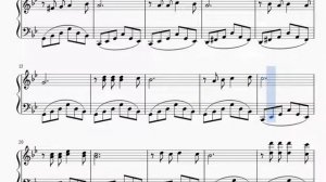 Армянская песня "Ов, сирун, сирун" ноты для пианино