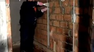 Штукатурка кирпичной стены