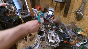 Бензокоса - замена подшипников коленвала