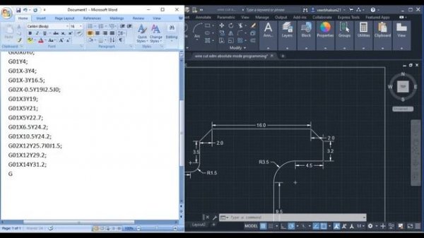 G90,WIRE CUT EDM MANUAL PROGRAMMING. WIRE CUT PROGRAMMING