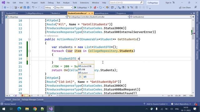 Part 12 Why & How to use DTOs in Web/REST API || Asp.Net Core Web API Tutorials C# смотреть онлайн