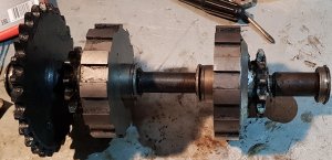 Гусеничный снегоуборщик Парма. Дифференциал.