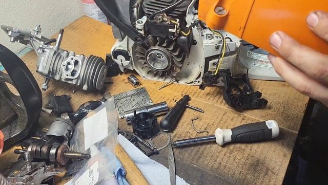 Stihl MS-251 - Rebuild смотреть онлайн