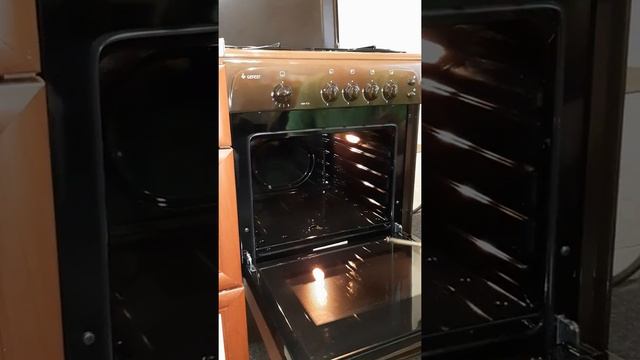 Обзор газовая плита GEFEST 1200-C6 K19 с электро поджигом. Газова плита Гефест смотреть онлайн