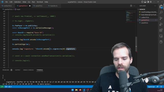 Partially signed Offline Transactions using Durable Nonces [Solana Tutorial] - Jan 27th '23 смотреть онлайн