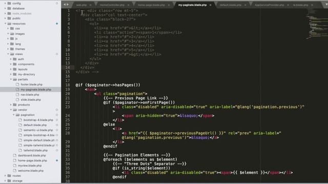 Laravel 8 custom pagination смотреть онлайн