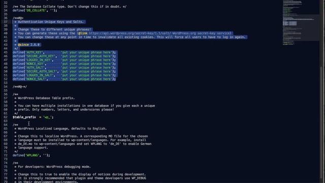 Update Your wp config php Keys For Better WordPress Security смотреть онлайн