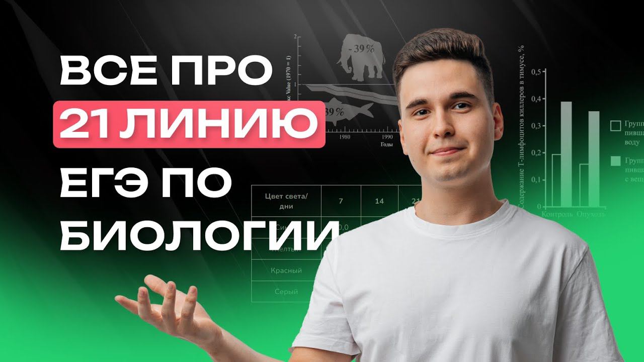 21 линия – ВСЕ что нужно знать | ЕГЭ по биологии | NeoFamily смотреть онлайн
