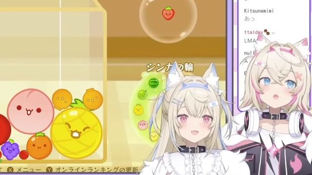 FUWAMOCO prove that Watermelon game can melt Brain | 『Hololive』 смотреть онлайн