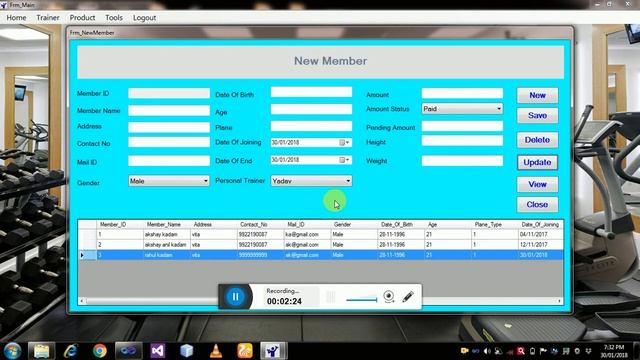 gym management system in c#.net | c#.net projects with source code | c sharp projects смотреть онлайн