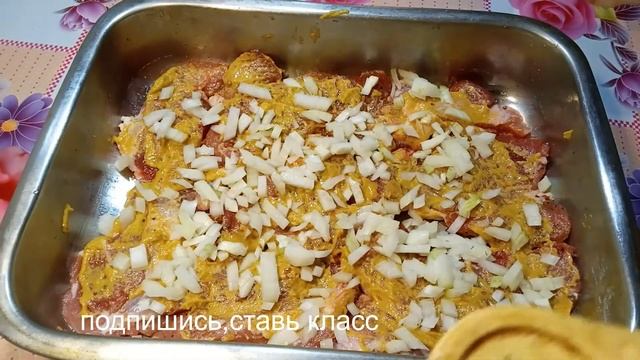Мягкие отбивные из свинины с грибами и сыром в духовке ! Вкуснейшее мясо ! Рецепты от Natali смотреть онлайн