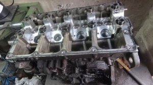 Разборка дефектовка двигателя VW Caddy 1.9 TDI BSU, часть 1