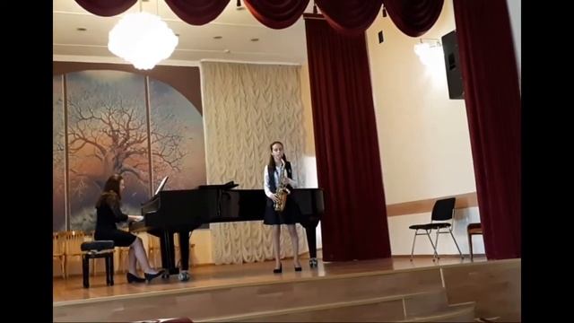 Саксофон. Средняя группа. 13 лет. Антоненко Любовь. ГУО Берестовицкая ДШИ. смотреть онлайн