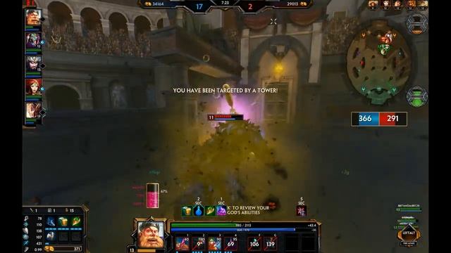 SMITE Arena - Bacchus Full Match Tank Build ASUS R7 250 смотреть онлайн