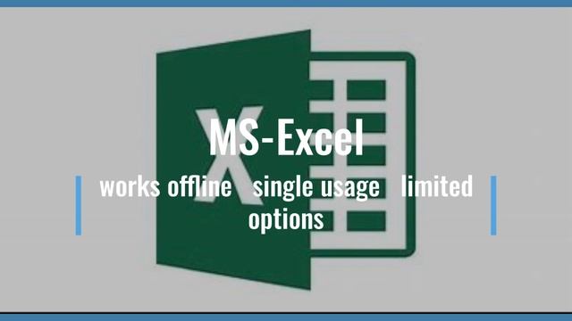 Google Sheet/MS-Excel and Libre Office-Comparison and contrast смотреть онлайн