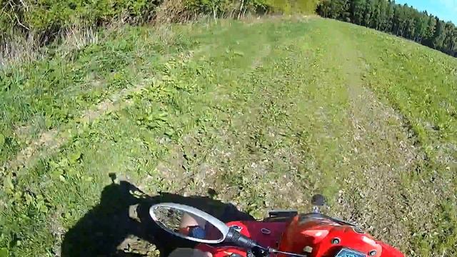 Покатушка на квадроцикле Stels 110 d \дрифт, стант и море приключений смотреть онлайн