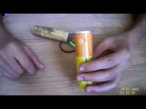 Сделал оружие которое разбило стекло!!!!! ШОК!!