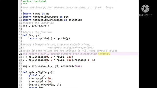 Dynamic Image animation | Matplot | python programming смотреть онлайн