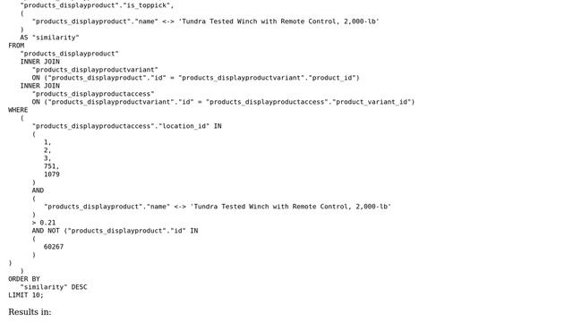 Databases: Adding condition (Similarity) causes sequence scan смотреть онлайн