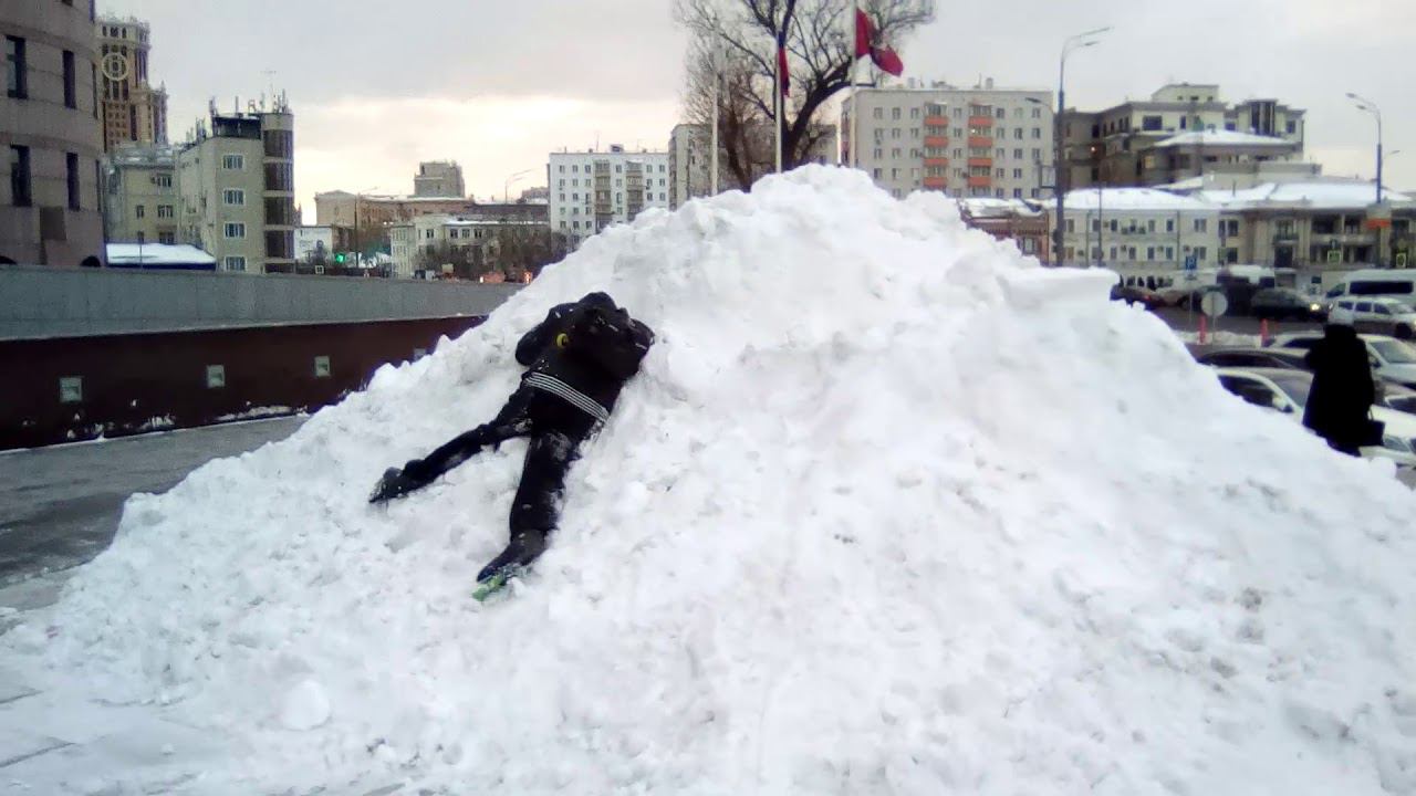 Зимние катания на роликах