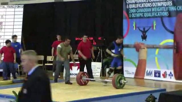 Walter Bailey - 2008 Championnats Canadiens смотреть онлайн