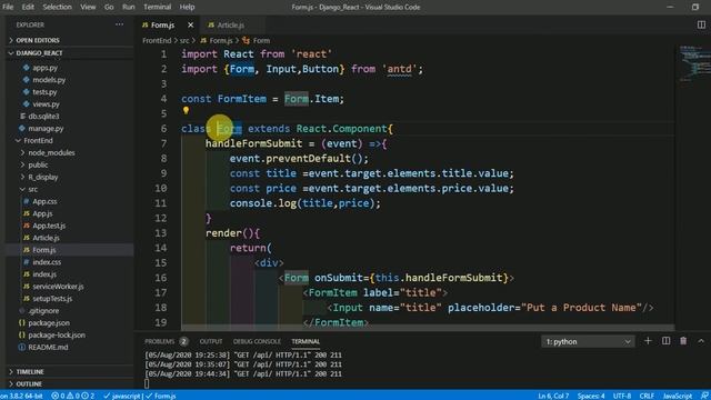 SOLVED: Parsing error: Identifier 'Form' has already been declared error in React смотреть онлайн