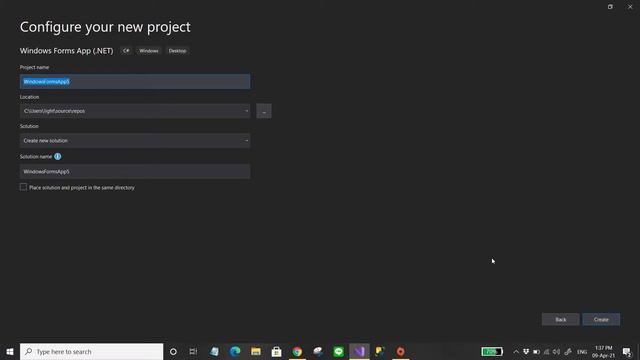 How to set scrollbar in winforms C# visual studio 2019 смотреть онлайн