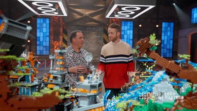 Scott and Owen's Engineers Versus Hippies build revealed | Lego Masters Australia смотреть онлайн