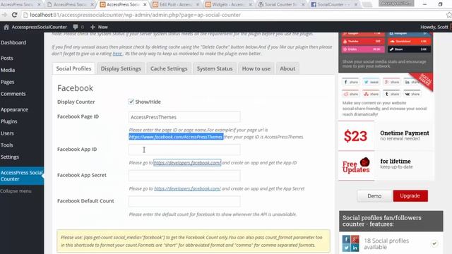 Free WordPress Plugin AccessPress Social Counter - Plugin Configuration | WordPress Tutorial смотреть онлайн