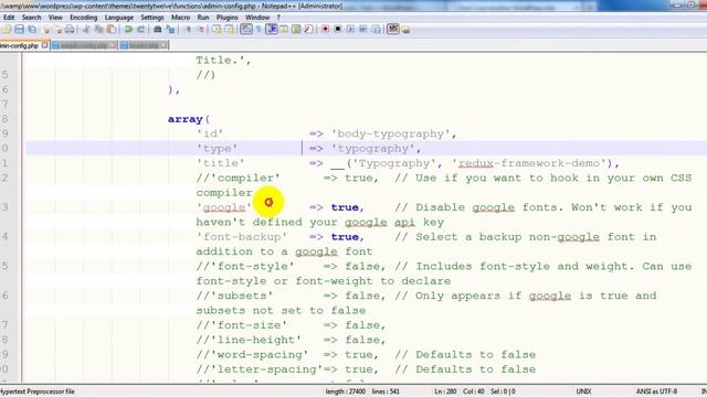 Redux Framework Bangla Tutorial- Part 3 (Global Variable Change & Typography) смотреть онлайн