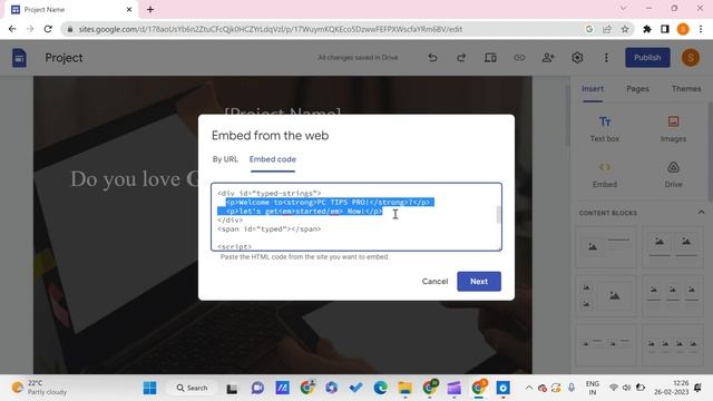 How to Add Typing Text Effect in Google Sites | Google Sites Tutorials смотреть онлайн