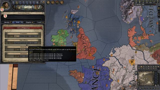 Crusader Kings 2 Tutorial, Episode 3: Crown Laws! (Macmillian Fundraiser) смотреть онлайн