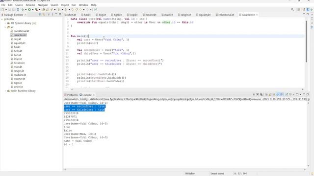 kotlin example - data class, enum class смотреть онлайн