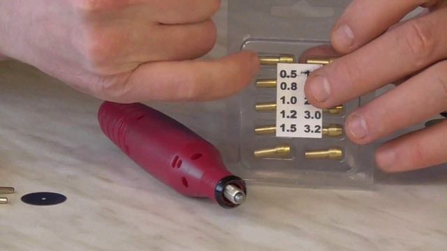 Цанги латунные для мини-дрели ф0,5-3,2мм смотреть онлайн