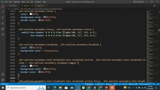 How to make a Login Form in HTML and SCSS | Source code смотреть онлайн