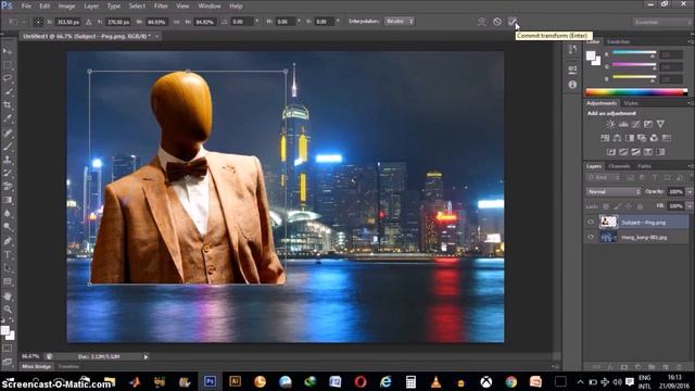 HOW to Put TWO (2) or More PICTURES Together in PHOTOSHOP смотреть онлайн