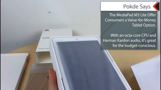 [UNBOXING] HUAWEI MediaPad M3 Lite; It Has Harman Kardon Speakers?! смотреть онлайн