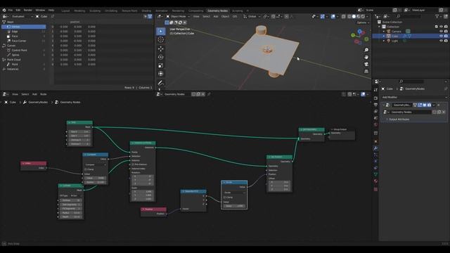 Instance on Points node Blender 3.0 | Geometry Nodes Blender 3D смотреть онлайн