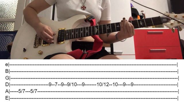 From The Sky - Sally Face - Guitar Cover with Tab смотреть онлайн