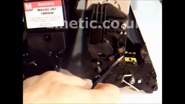 How to reset your XEROX PHASER 7400 imaging drums смотреть онлайн