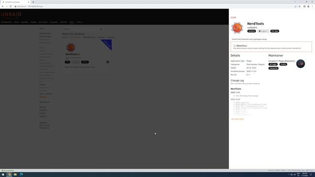 Unraid Quickie - How To Install Additional Packages смотреть онлайн